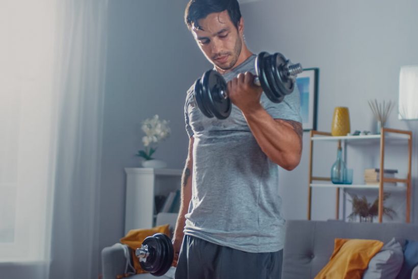 Build Bigger Arms With Just One Pair Of Dumbbells – Men&#39;s Fitness UK
