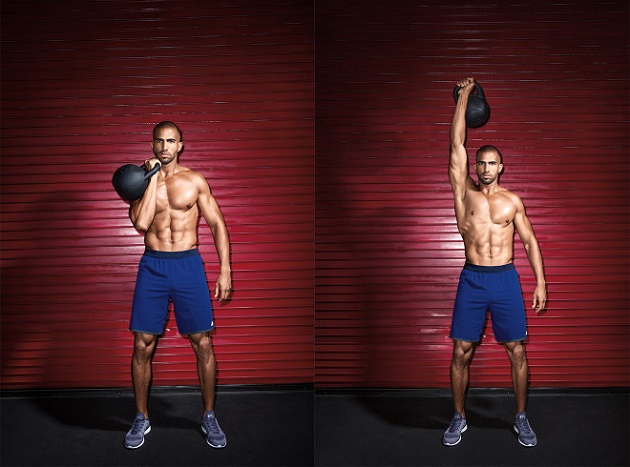 training with kettlebells for strength and muscle mass